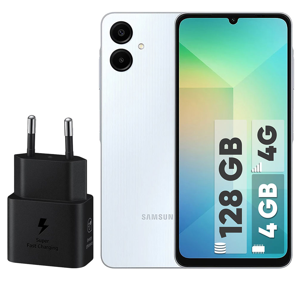 گوشی موبایل سامسونگ Galaxy A06 دو سیم کارت ظرفیت 128 گیگابایت رم 4 گیگابایت